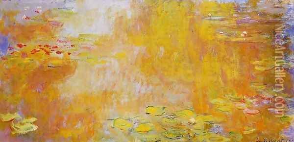 The Water-Lily Pond V Oil Painting - Claude Oscar Monet