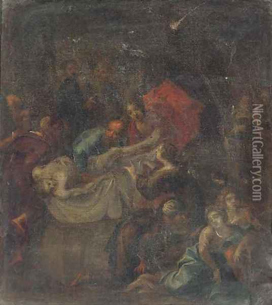 The Deposition Oil Painting - Sir Peter Paul Rubens