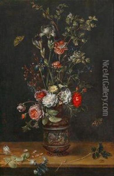 Blumenstraus Oil Painting - Alexander Adriaenssen