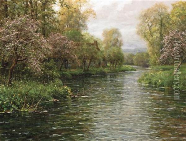 Springtime Oil Painting - Louis Aston Knight