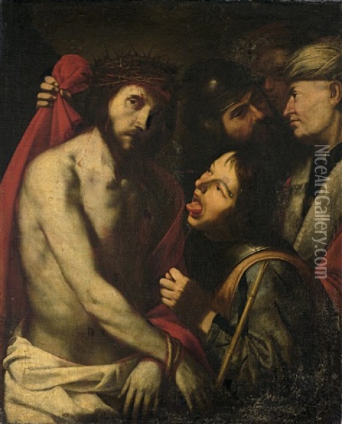 Die Verhohnung Christi Oil Painting - Jusepe de Ribera
