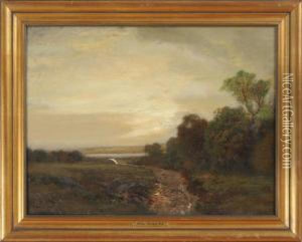 Landscape Oil Painting - Arthur Parton
