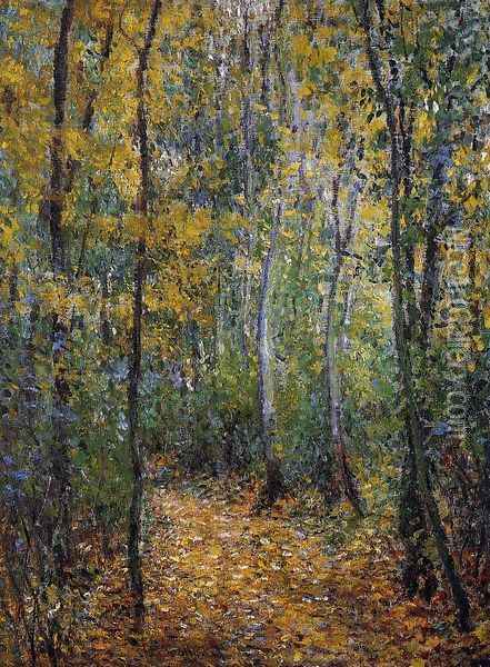 Wood Lane Oil Painting - Claude Oscar Monet