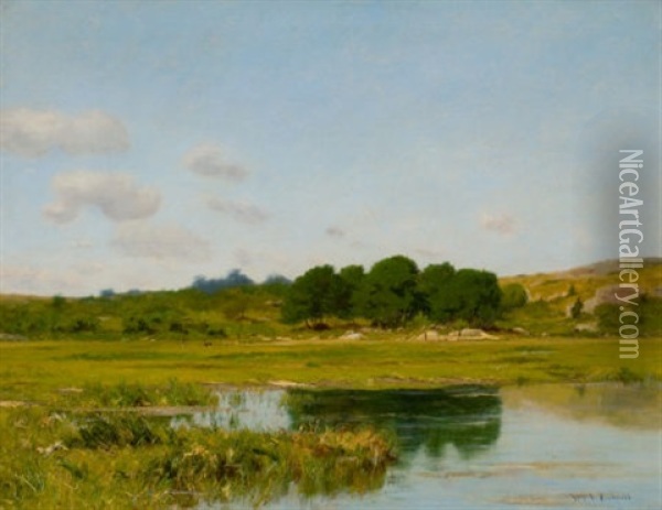 Annisquam Oil Painting - William Lamb Picknell
