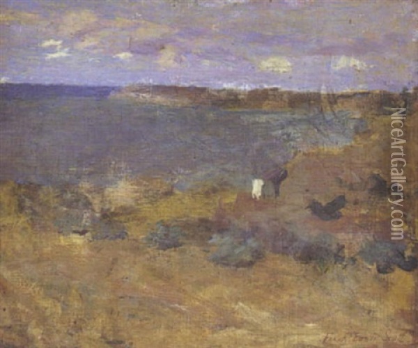 Paysage De Bretagne Oil Painting - Frank Edwin Scott