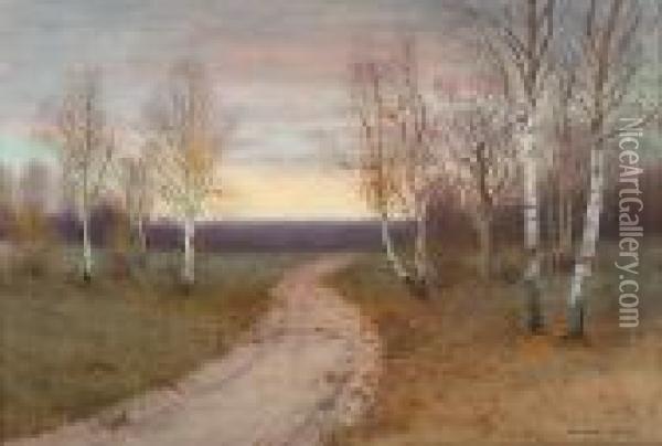 Luminous Landscape Oil Painting - George Howell Gay