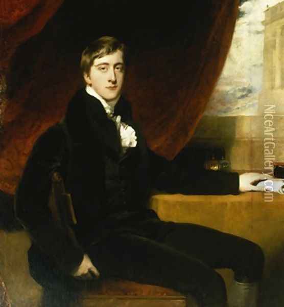 Portrait of William Spencer Cavendish 2 Oil Painting - Sir Thomas Lawrence