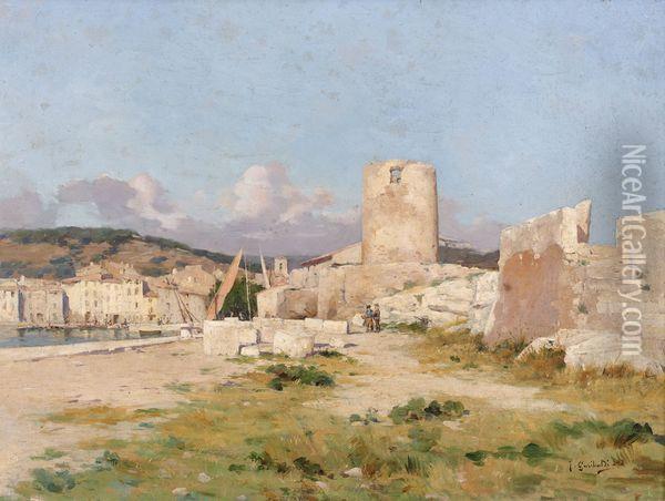Le Port De Cassis Oil Painting - Joseph Garibaldi