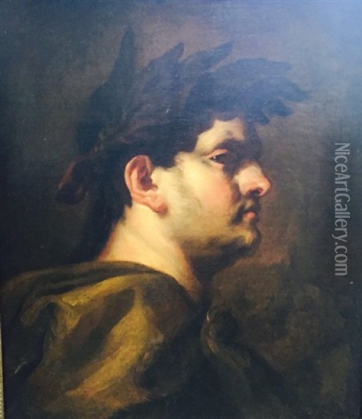 Portrait De L'empereur Domitien Oil Painting - Theodore Gericault