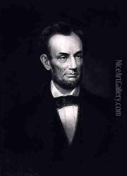 Abraham Lincoln, 16th President of the United States of America, 1864 Oil Painting - Francis Bicknell Carpenter