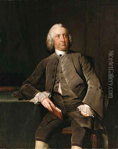 Portrait of a Gentleman Oil Painting - Thomas Frye