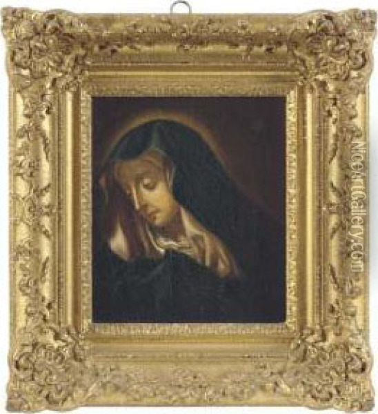 Mater Dolorosa Oil Painting - Anna Maria Nee Stanhope