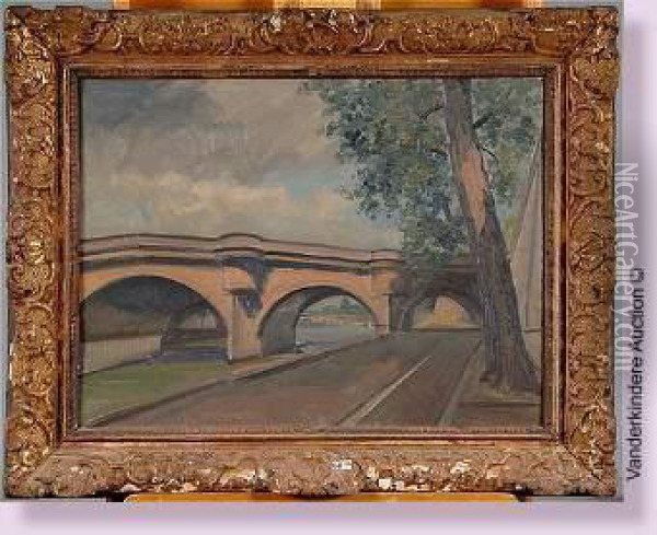 Le Pont Neuf A Paris Oil Painting - Albert Marquet