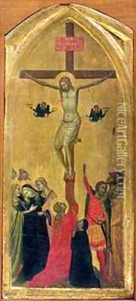 Crucifixion Oil Painting - Bernardo Daddi