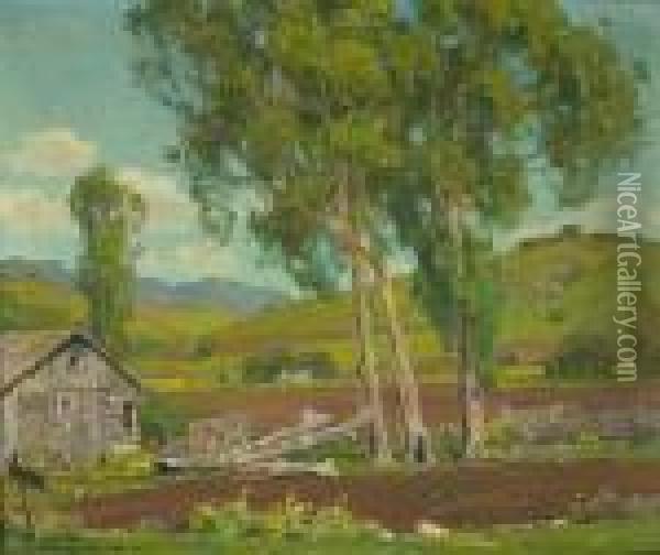 Hidden Valley (no. 6) Oil Painting - William Wendt