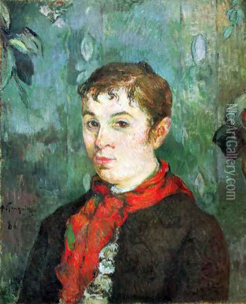 The Boss's Daughter Oil Painting - Paul Gauguin
