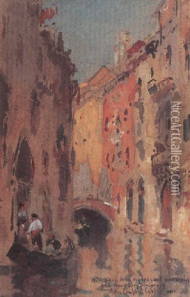Venice Oil Painting - Colin Campbell Cooper