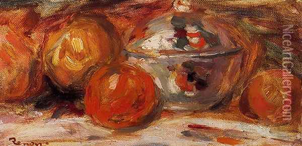Still Life Oil Painting - Pierre Auguste Renoir