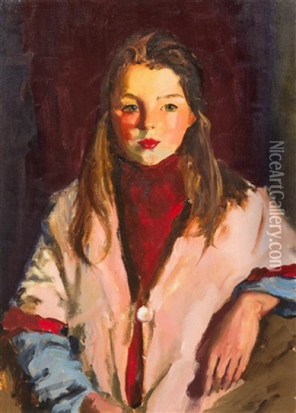 Bridget Lavelle Oil Painting - Robert Henri