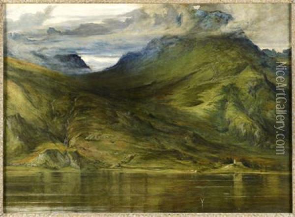 The Cobbler, Loch Long, Argyllshire Oil Painting - Robert Scott Lauder