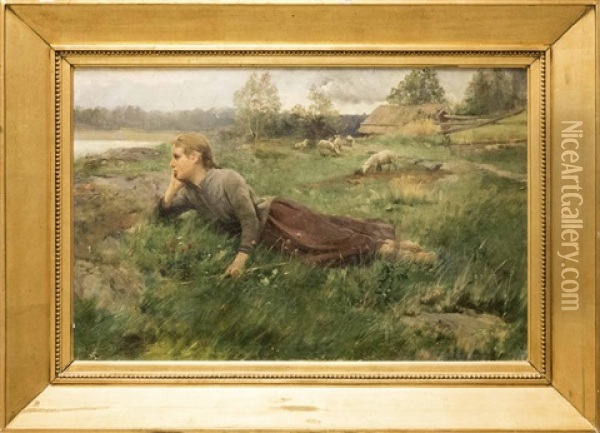 Dagdrommeri Oil Painting - Elisabeth Warling