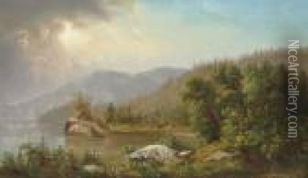 Gathering Storm Oil Painting - Edmund Darch Lewis