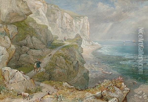 Dover; Ben Lomond Oil Painting - William Andrews Nesfield