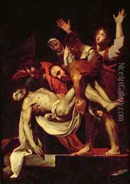 The Entombment Oil Painting - Theodore Gericault