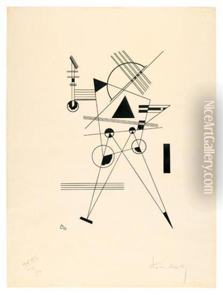 Lithographie No. I. Oil Painting - Wassily Kandinsky