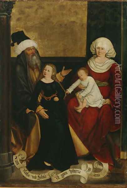 Strigel, Bernhard 1460-1528 Oil Painting - Bernhard Strigel