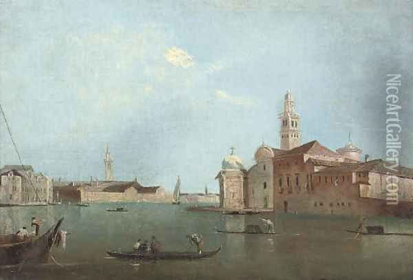 The island of San Michele Oil Painting - Francesco Guardi