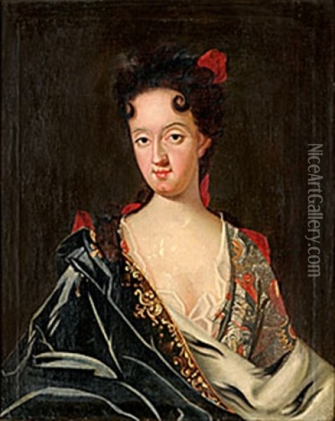 Prinsessan Hedvig Sofia Oil Painting - David von Krafft