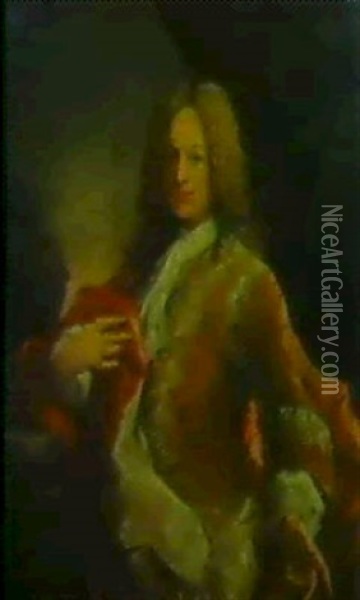 Ferdinand Frei- Und Panierherr Thavonat Von Thavon Oil Painting - Martin van Meytens the Younger
