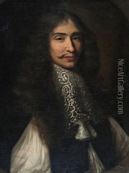Portrait D'homme Oil Painting - Philippe de Champaigne
