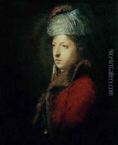 Portrait of Giuseppe Marchi 1735-1808 1753 Oil Painting - Sir Joshua Reynolds