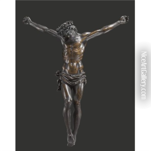 Christ Crucified Oil Painting - Pietro Tacca