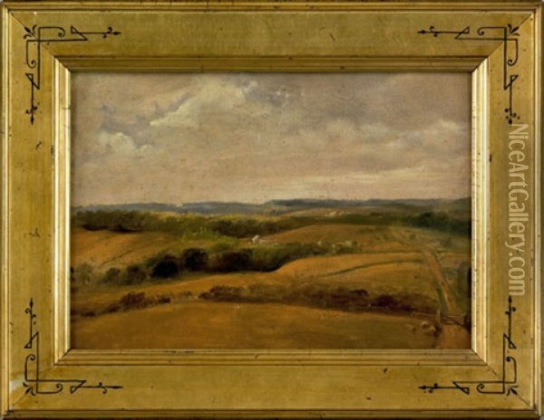 Chester County, Pennsylvania Landscape Oil Painting - John Neagle