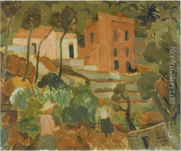 South Of France Oil Painting - Christopher Wood