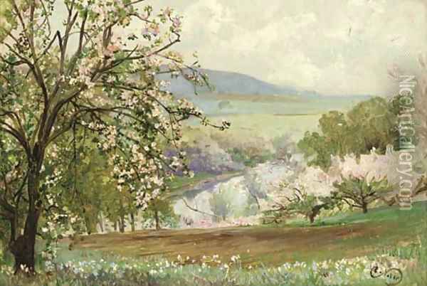 Spring Oil Painting - Robert Noble