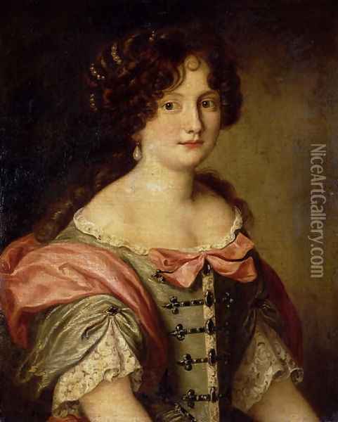 Portrait of a young lady Oil Painting - Jacob Ferdinand Voet