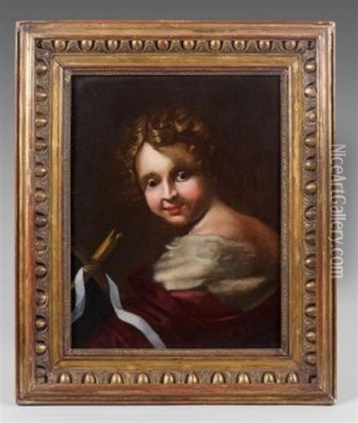Saint Jean-baptiste Enfant Oil Painting - Domenico Piola