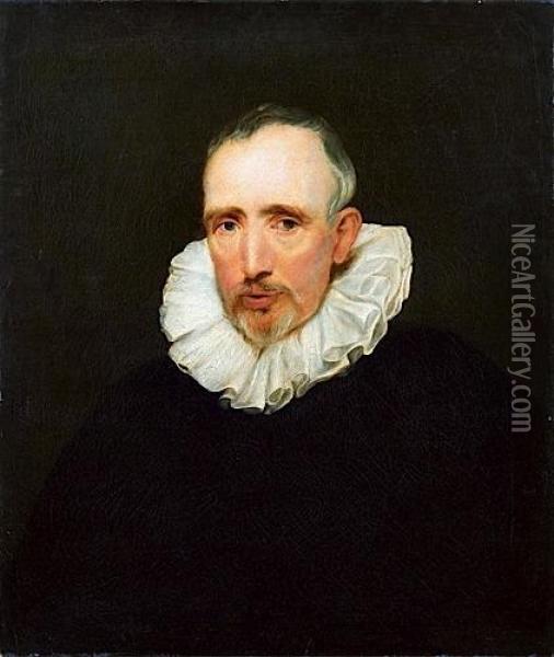 Portrait De Cornelis Van Der Geest Oil Painting - Sir Anthony Van Dyck