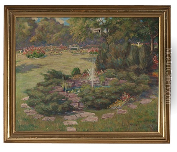 Cincinnati Oil Painting - Leon Lippert
