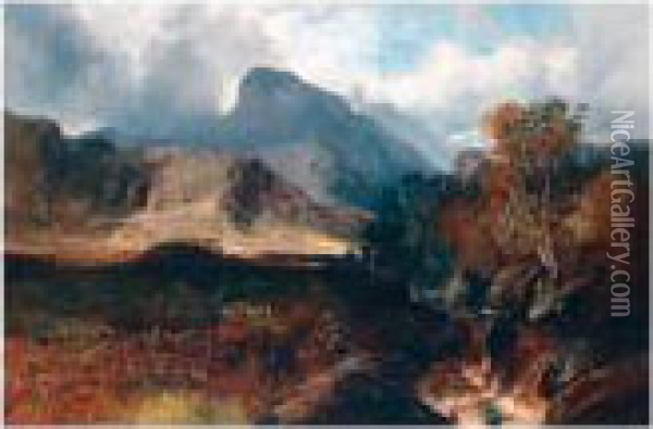Ben Nevis Oil Painting - Clarence Roe