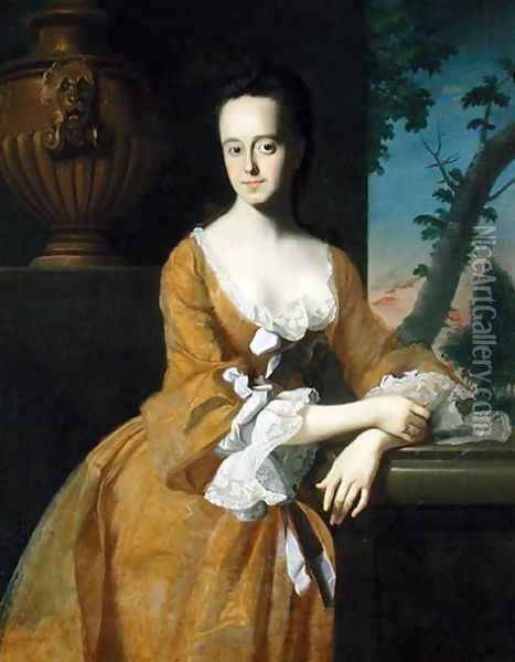 Mrs John Murray (Lucretia Chandler) (1730-68), 1763 Oil Painting - John Singleton Copley
