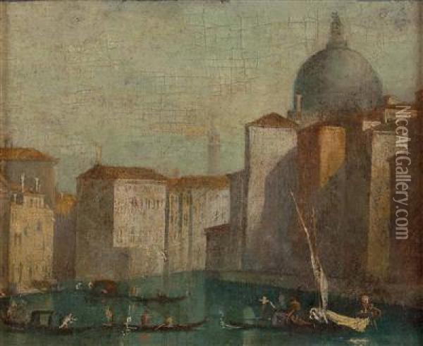 Partie Aus Venedig Oil Painting - (Giovanni Antonio Canal) Canaletto