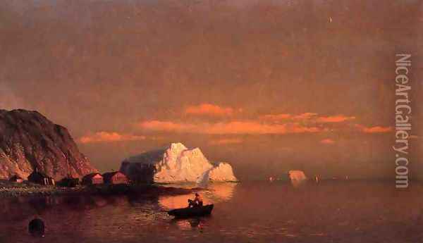 Fishermen off the Coast of Labrador II Oil Painting - William Bradford