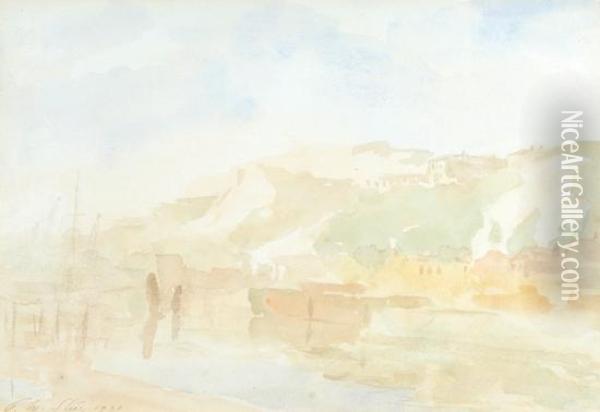Western Heights, Dover Oil Painting - Philip Wilson Steer