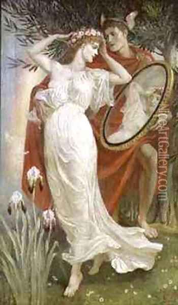 Art And Life Oil Painting - Walter Crane