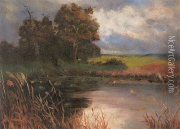 Markische Landschaft Oil Painting - Hans Licht